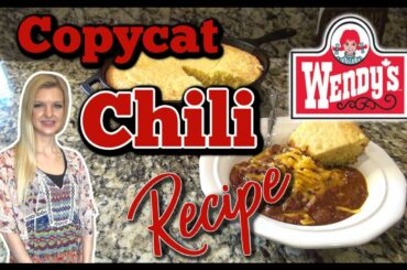TASTY Copycat Wendy's Chili | Wendy's Copycat Recipe