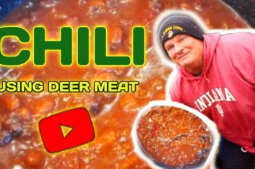 How to cook chili using deer meat