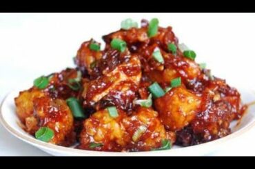 Honey chilli cauliflower/chilli cauliflower recipe