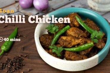 Chef Special Goan Chilli Chicken recipe | Make restaurant style chilli chicken recipe | Cookd