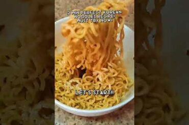 best chilli garlic noodles recipe-easy garlic noodle sauce-veg hakka noodles-spicy korean-#shorts