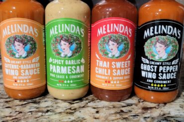 I know I'm late to try these but man I will buy them again when I see them at Sam's. Just finished the one on the left, opening the one on the right. They are not just for wings either.