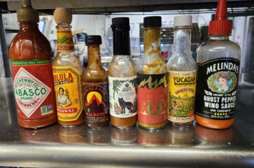 Cooks personal stash at the restaurant I work at.