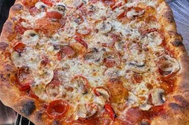 Pepperoni, Mushroom and Thai Chili Pepper