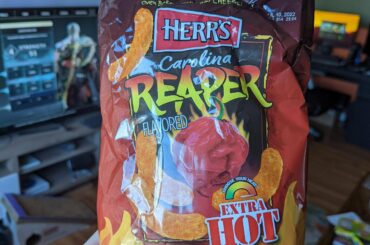 Surprising amount of heat for a random grocery store find. I almost ate the whole bag in one sitting.