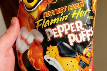 Finally found these things to try. Actually quite spicy and the shape is cool.