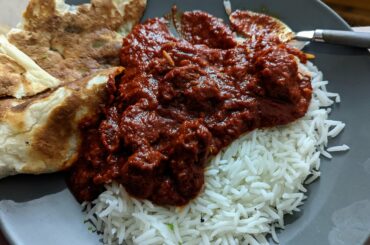 level 10 vindaloo. wish my insides luck.