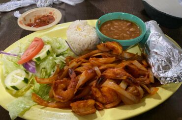 Camarones a la diabla from El Rey Del Taco in Doraville Georgia
