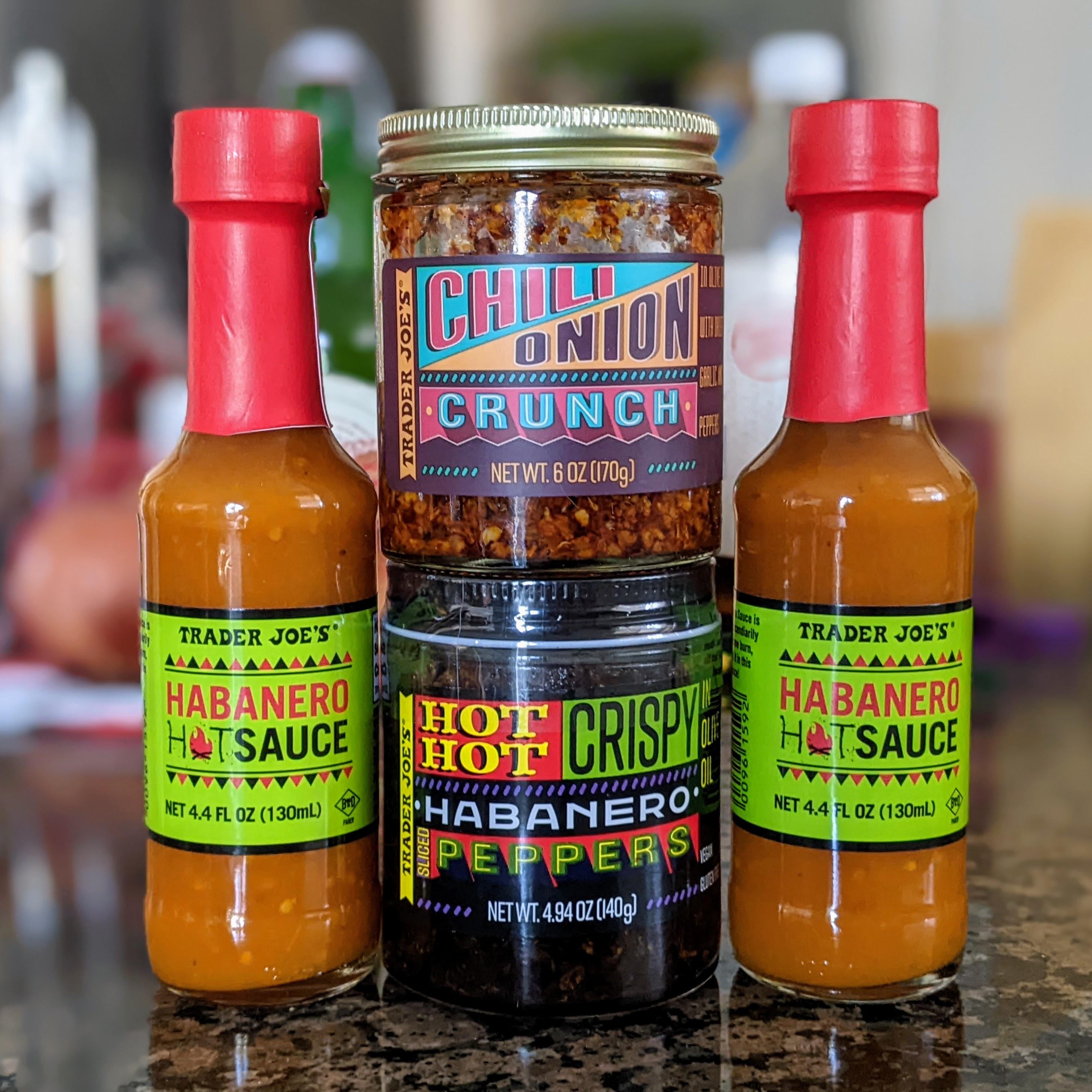 Just picked up some weekend essentials from Trader Joe's Chili Chili