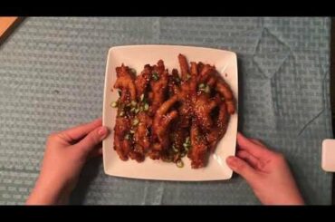 Spicy Korean chicken feet recipe