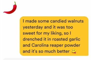 The things I do for spice, even on Bumble