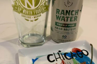 Ranch Water with Ghost Pepper