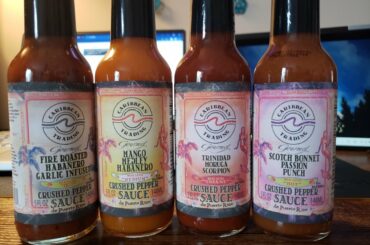 The new batch of hot sauces I ordered from Puerto Rico are in!