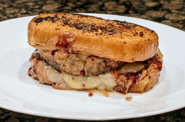 [Homemade] Ultimate Spicy Peanut Butter and Jelly Melt with Habanero, Ghost and Reaper Hot Sauces (Recipe in Comments)