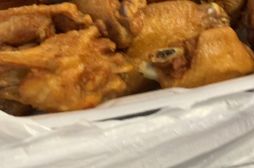 On my way home for work I was feeling hot wings, but I figured I would use the sauces I had at home and see which I liked best!