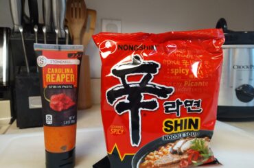 I don't have any Buldak 2x meme noodles. But this works pretty well.