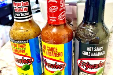 My son gave me some hot sauce for birthday present today. Can't wait to try them!