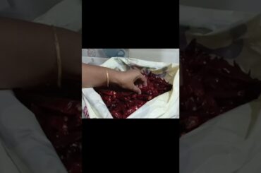 Mirchi Powder || Red Chilli Powder || Home Made|| kaaram podi|| Chilli