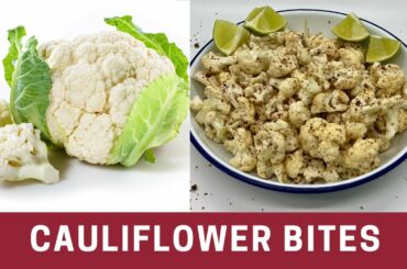 Super Delish Spiced Crispy Crunchy Raw Cauliflower Recipes Vegan Keto  | The Frugal Chef