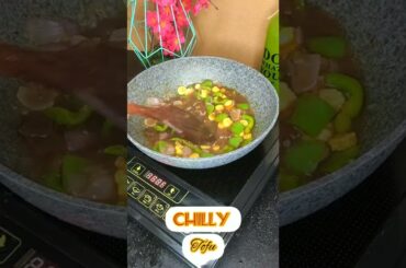 Chilly Tofu Recipe #shorts
