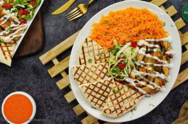 Shawarma Platter Recipe by SooperChef