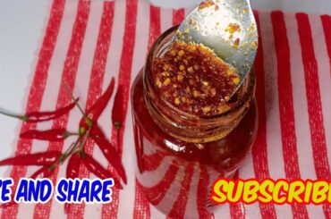 Chili Garlic Oil | Quick & Easy Recipe