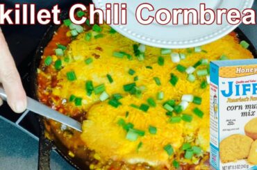 SKILLET CHILI CORNBREAD