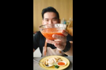 Singapore Hainanese Chicken Rice Chilli Sauce #shorts