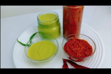 Easy Schezwan Sauce recipe & Green Chili Sauce recipe by Royal Desi Food | Chili Sauce recipes