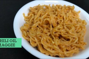 Chili Oil Maggie | Trending Maggie Recipe | Korean Style Maggie