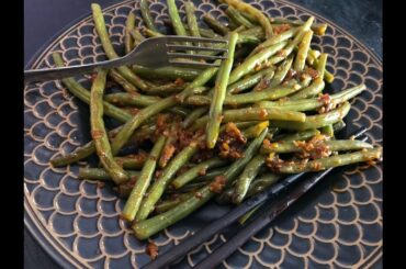 Copycat PF Chang's Chili Garlic Green Beans Recipe