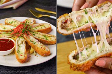 Stuffed Chicken Strips Recipe by SooperChef