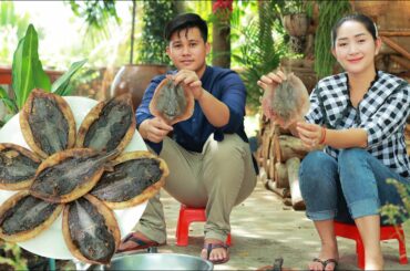 Best Stingray cooking! Unforgettable Stingray eating Mango sauce recipe / Crispy Stingray eating