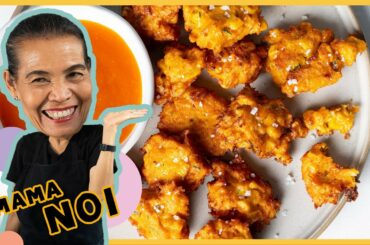 Mama Noi's EASY corn fritters with sweet chilli sauce | Marion's Kitchen