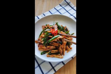 Stir Fry Pork With Green Chili #Shorts