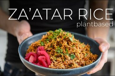 THIS EASY ZA'ATAR RICE RECIPE WILL REALLY PAN OUT