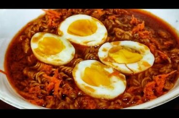 Very Spicy & Chili Noodles. Spicy Ramen Noodles Recipe.Spicy Noodles Recipes.