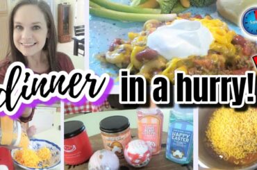 QUICK AND EASY CHILI MAC SUPPER & MORE | COOK WITH ME