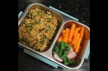 Okra rice| Vendakai satham|Lunchbox recipe shot’s|#kidslunchboxrecipes #shortsfeed #shots