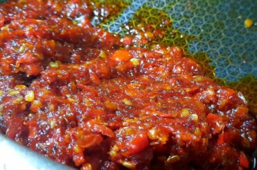 Chili garam Hidangkan dengan apa apa juadah / Salted Chili Paste Serve with any dishes