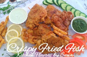 Crispy Fried Fish Recipe || Fish Broast || Ramadan Special #withsana #cookingisfun