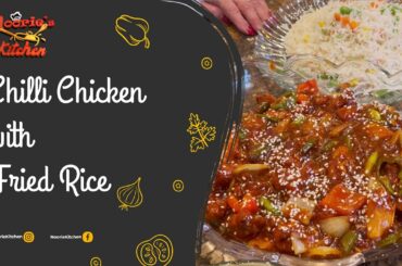CHILLI CHICKEN FRIED RICE RECIPE | CHILLI CHICKEN | RESTAURANT STYLE CHILLI CHICKEN | CHICKEN RECIPE