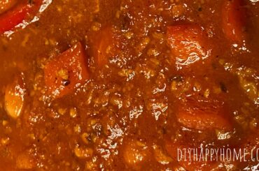 Quick and Easy Hearty Vegetarian Chili