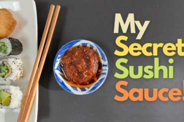 My Secret Sushi Sauce Recipe | Spicy Sushi Dipping Sauce | Tasty Sesame Chili Dipping Sauce