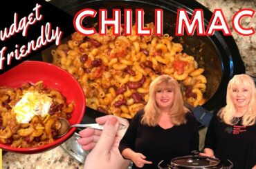 Old Fashioned Slow Cooker Chili Mac Recipe | American Goulash