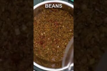 Instant Pot Chili #shorts #easyrecipes