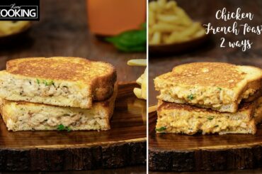Chicken toast recipe in 2 Ways || French toast Recipe || Chicken sandwich || @HomeCookingShow