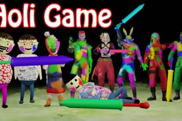Gulli Bulli Holi Game | Holi | Ice Cream Man Rod's | Gulli Bulli | Make Joke Horror