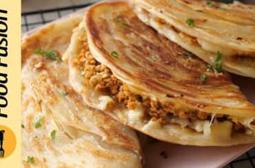 Street Style Chicken Lacha Paratha Recipe By Food Fusion (Iftar/Sehri Special)