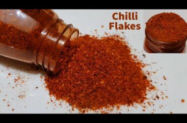 Chilli Flakes Recipe | Chilli Flakes | Chilli Flakes in hindi | Homemade Chilli Flakes | Red chilli|